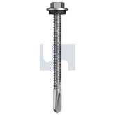Hobsons - #12-24 x 65 Class 4 As3566 S500 Sds Hex Head + Washer | Fs490 (Pack Of 200)